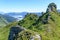 Mount Schlossalm near the year-round tourist centre of Bad Gastein in the Tyrolean Alps, Austria