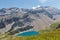 mount Schnidehorn and lake Iffigsee near Lenk