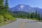 Mount Shasta, a volcano in the Cascade Range, Northern California