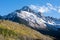 Mount Sneffels in the late afternoon autumn light in south western Colorado.