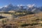 Mount Sneffels Mountain Range in Autumn