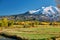 Mount Sopris autumn landscape in Colorado