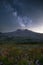 Mount St. Helens Sunset Sky Stars Milkway