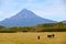 Mount taranaki in new zealand