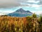 Mount Taranaki, West coast of New Zealand in the Taranaki Region