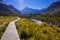 Mount Tasman Valleys , Aoraki Mt Cook national park Southern Alp