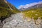 Mount Tasman Valleys , Aoraki Mt Cook national park Southern Alp