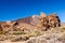 Mount Teide between Roques de Garcia, Tenerife, Spain.