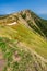 Mount Velky Krivan. Colorful spring mountain landscape of the Mala Fatra, Slovakia