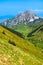 Mount Velky Rozsutec. Colorful spring mountain landscape of the Mala Fatra, Slovakia