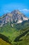 Mount Velky Rozsutec. Colorful spring mountain landscape of the Mala Fatra, Slovakia