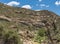 Mountain above Matilija Creek in Los Padres National Forest, CA, USA