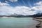 Mountain Abraham lake banff national park canada