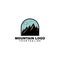 mountain adventure climbing badge vector logo design