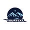 Mountain Adventure Expedition Camping Logo Design Template Vector