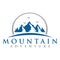 Mountain Adventure logo Vintage . Mountain Outdoor Logo Design ,Hiking, Camping, Expedition And Outdoor Adventure. Explorin