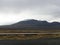 Mountain along the Golden Circle tourist route in Iceland