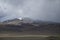 Mountain altun tagh under dark sky