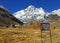 Mountain Annapurna and Annapurna Base Camp