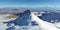 Mountain Aragats Armenia clouds sky