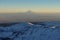 Mountain Aragats Armenia clouds sky