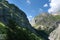 mountain area of the gran sasso italy abruzzo