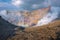 Mountain Aso Nakadake crater, Aso, Kumamoto, Kyushu, Japan