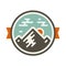 Mountain badge