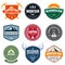 Mountain badges