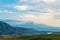 Mountain Big Ararat with a snow-capped peak in the early morning, landscape