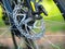 Mountain bike disc brake, MTB bike brake system, brake cable, discs