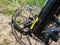 mountain bike disc brake, MTB bike brake system, brake cable, discs and calipers