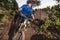 Mountain Bike Riders On The Deschutes River Trail