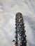 Mountain bike winter tire