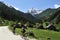 Mountain biking in Preuneggtal, Schladminger Tauern, Steirmark, Austria