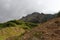 Mountain in caldera of extinct volcano