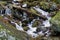 Mountain Cascading Waterfall in a Boulder Field - 2