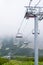 Mountain chairlift. An elevated passenger ropeway.