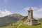 Mountain chapel in Val Gardena