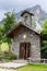 Mountain church at Passo San Pellegrino