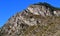 Mountain cliff Elbrus.