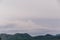 Mountain and Cloud Landscape View at Chang Hua Man Royal Project Near Hua-Hin, Thailand