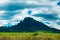 Mountain cloudy day