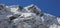 Mountain covered by new snow. Spring scene in the Langtang valley, Nepal.