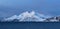 Mountain Covered With Snow and Norway Fjord, Winter Landscape , Tromso, Norway