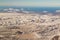 Mountain curved over Iceland winter season