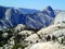 Mountain dome in yosemite national park - USA America