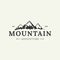 Mountain expedition adventure logo