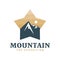 Mountain the expedition, explorer, logo, badge