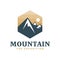 Mountain the expedition, explorer, logo, badge